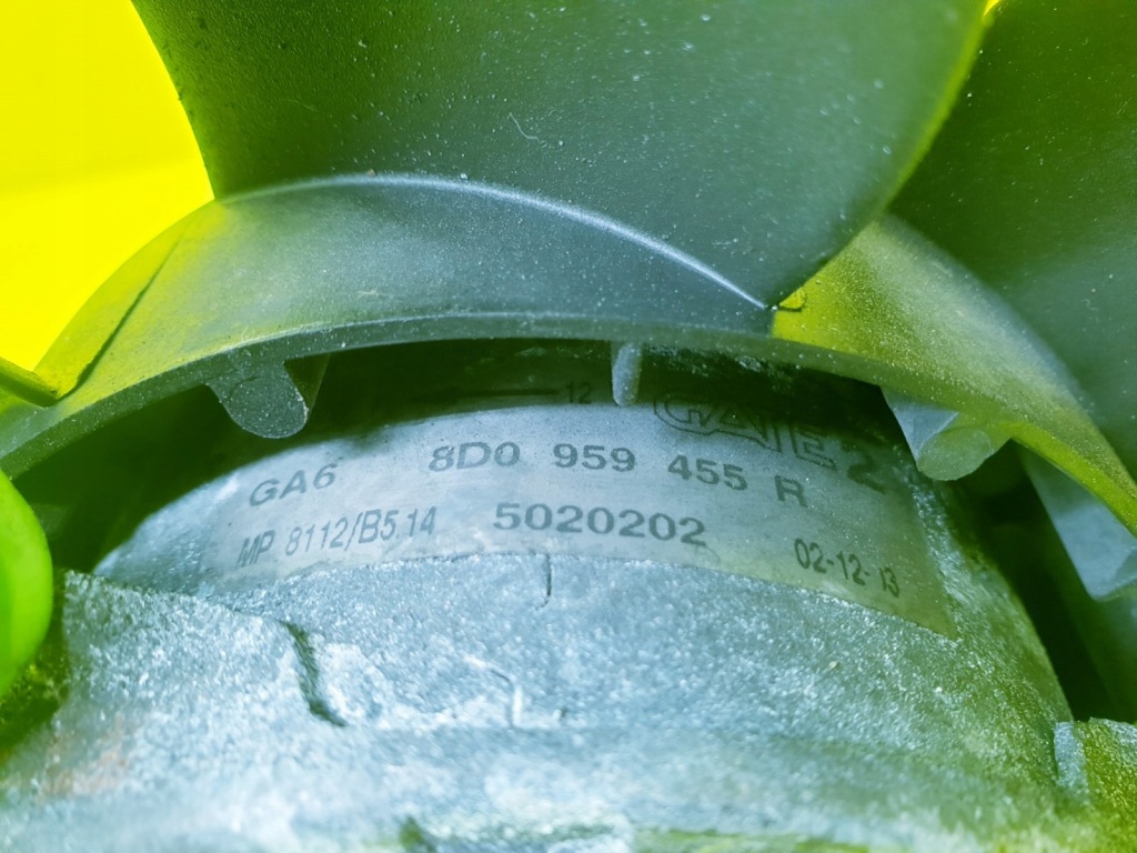 Вентилятор радіатора кондиціонер audi a6 c5 passat b5 a4 b5 8d0959455r в Україні