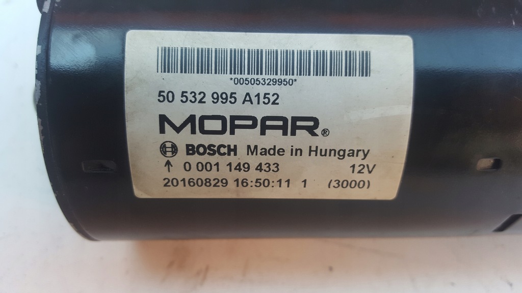 фото №3, Alfa romeo giulia 2,2 jtd стартер