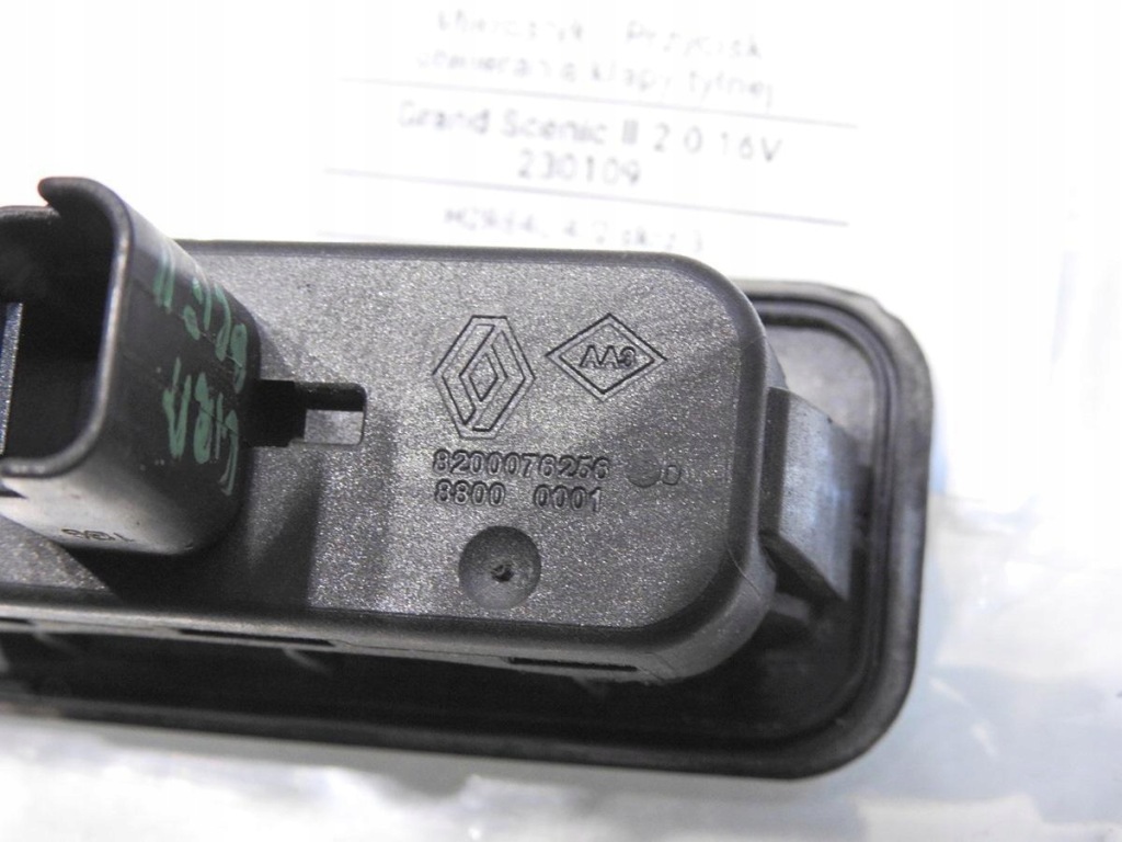 фото №7, Ручка кнопка крышки задняя микровыключатель scenic ii