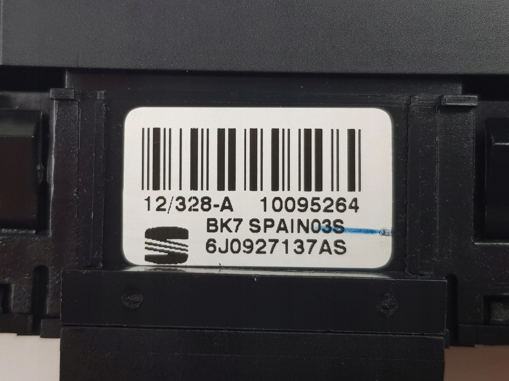 фото №9, Панель управление переключатель замка seat ibiza iv 6j 6j0927137as