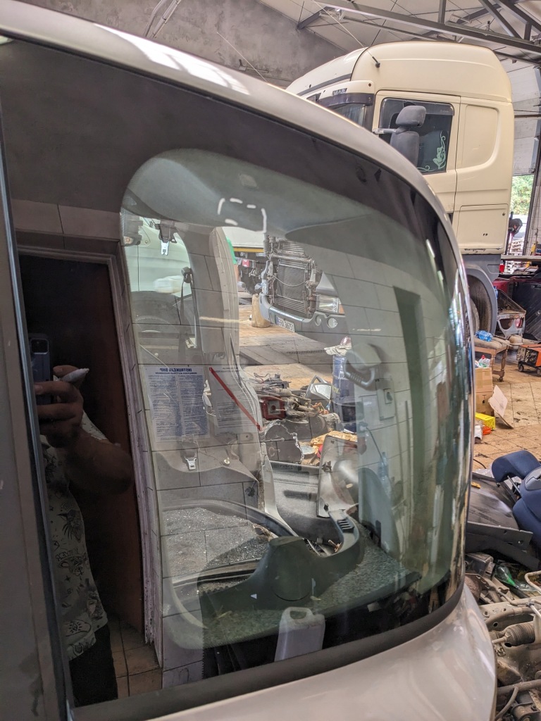 фото №1, Стекло кузовная правый задняя multipla 51736408