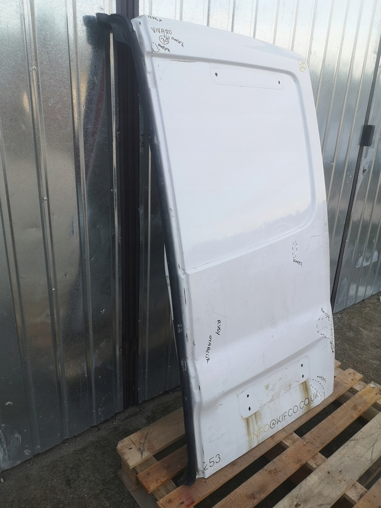 фото №13, Дверь распашные правый задняя opel vivaro a renault trafic ii lift 06-14
