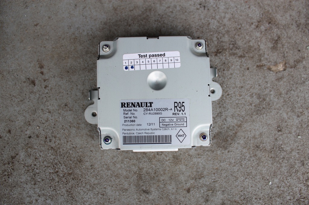 фото №1, Renault grand scenic iii lift модуль навігації tom