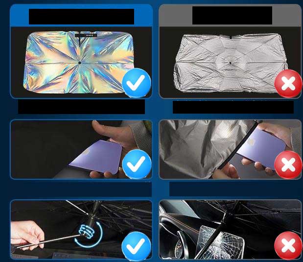 фото №8, Защита солнцезащитная na стекло передняя do автомобиля мат автомобиля зонт uv