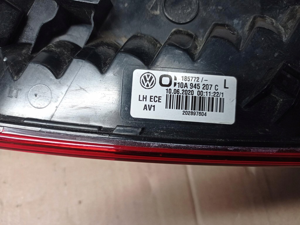 фото №8, Лампа левый задняя vw id 3 europa