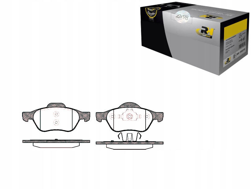 фото №1, Гальмівні колодки гальмівні renault laguna twingo wind 18.3mm