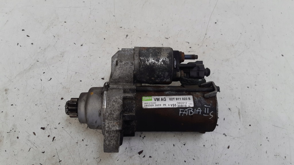 фото №1, Стартер 02t911023s skoda fabia ii