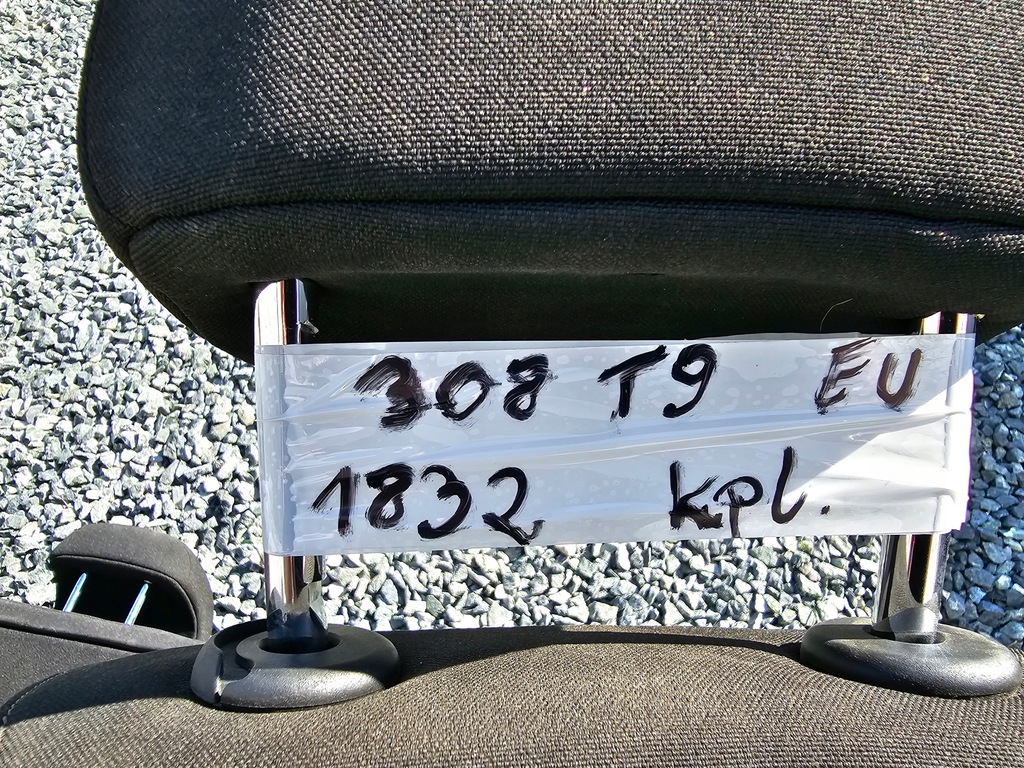 фото №10, Комплект сидінь сидіння заднє сидіння peugeot 308 t9 sw eu #1832