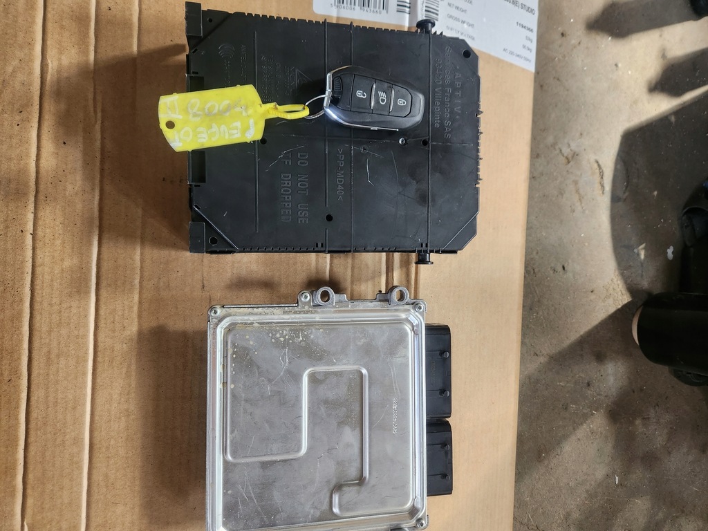 фото №7, Набір стартовий бортовий комп'ютер bsi peugeot 2008 ii 1,2 thp 9851418180 9855665080