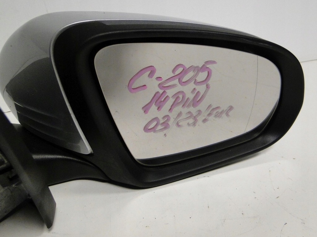 фото №8, Mercedes c w205 205 дзеркало праве 14 pinów