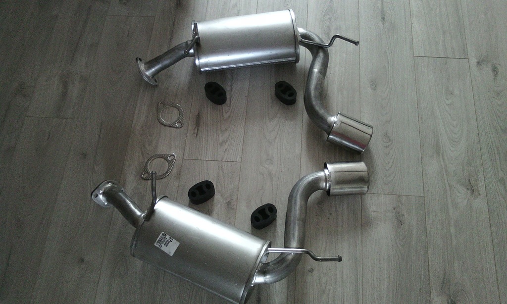 фото №4, Chevrolet captiva 2.4i 2.4i lpg глушители левый + правый комплект