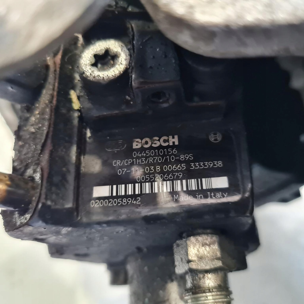 фото №7, Fiat sedici suzuki sx4 4x4 1.9 multijet насос впрыскная bosch 0445010156