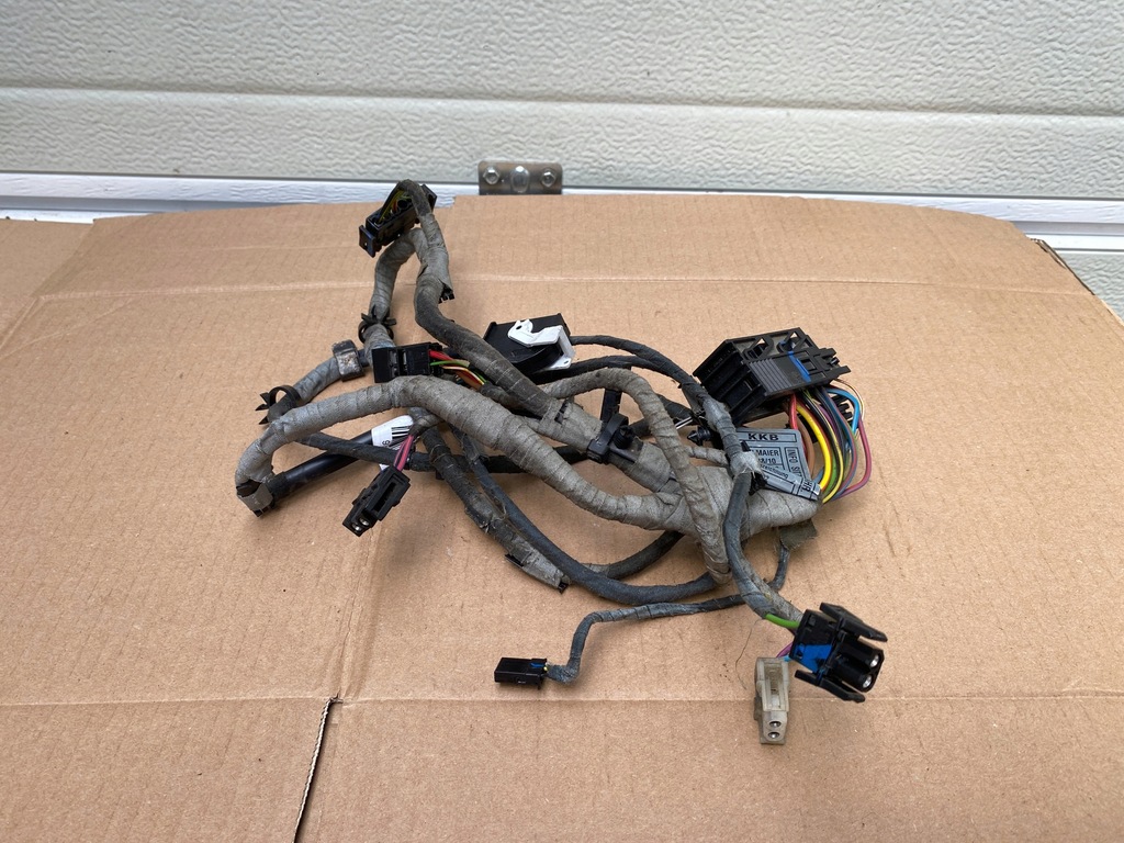 фото №10, Bmw e46 cabrio жгут электропроводка трубопровод сиденье левый перед водителя