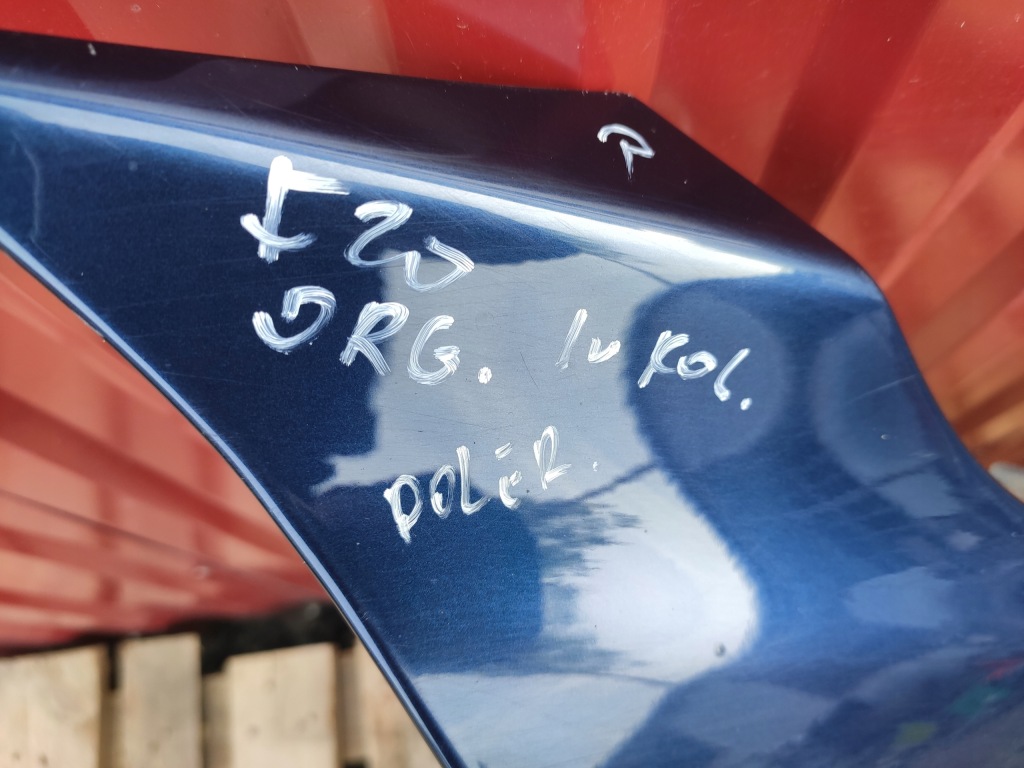 Bmw 1 f20 крыло  правый  a76 tiefseeblau оригинал w цвет Недорого