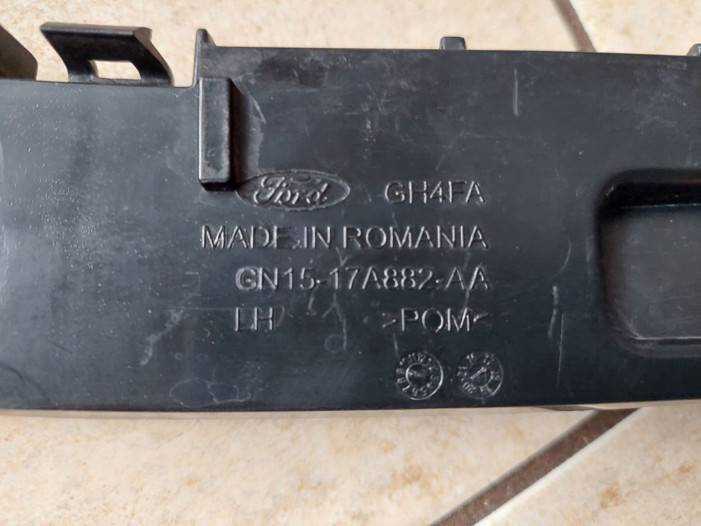 фото №3, Направляющая бампера - левый задняя - ford ecosport