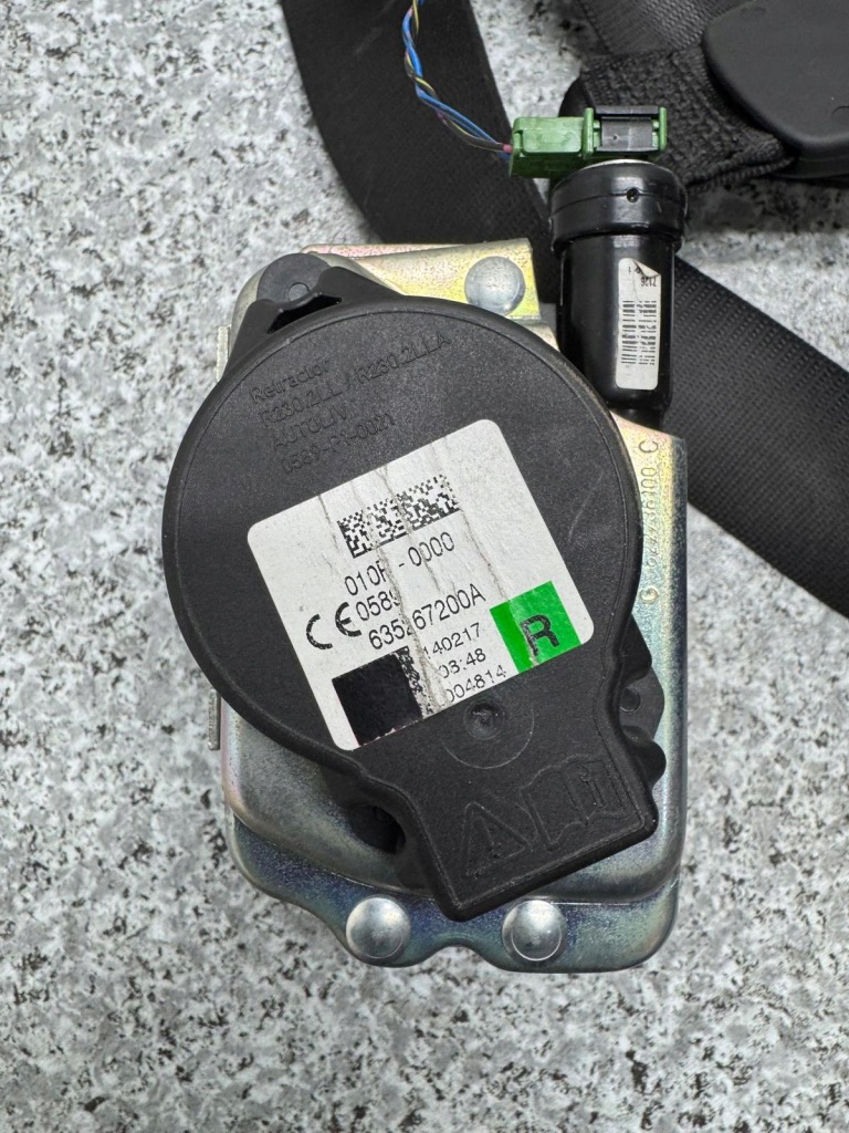 Ремень безопасности правая  перед bmw x1 f48 2015-2018 635267200a Недорого