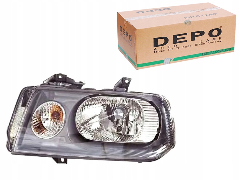 фото №1, Depo фара h4 электрический citroen jumpy fiat