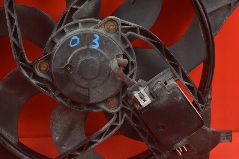 фото №8, Вентилятор 6c11-8c607-ad ford transit 5 v 2.2 tdci lift 00-13