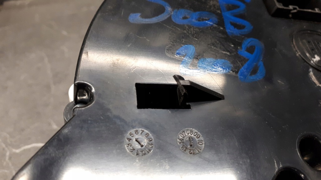 фото №9, 5550021211 лічильник приладова панель fiat 500 0.9 turbo бензин 09r