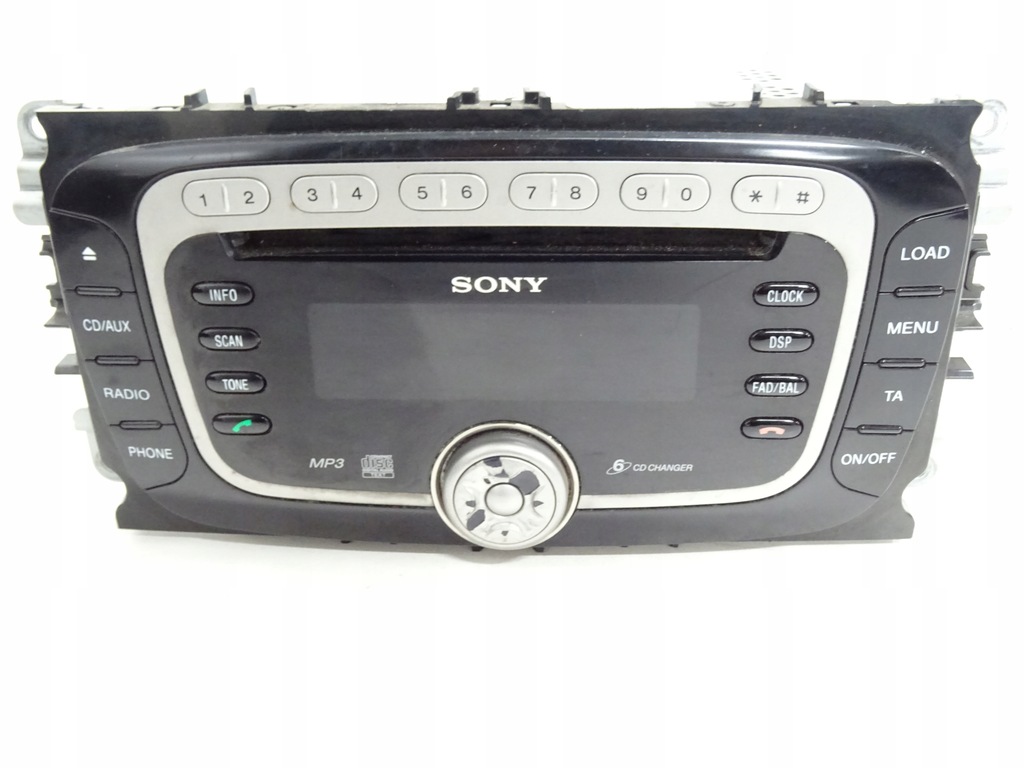 фото №1, Ford s-max mk1 радіо радіопрогравач kod