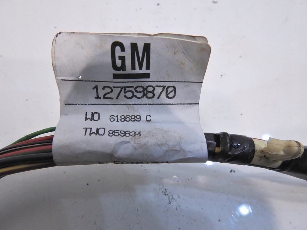 фото №7, Джгут електропроводка двері лівий перед saab 9-3 ii