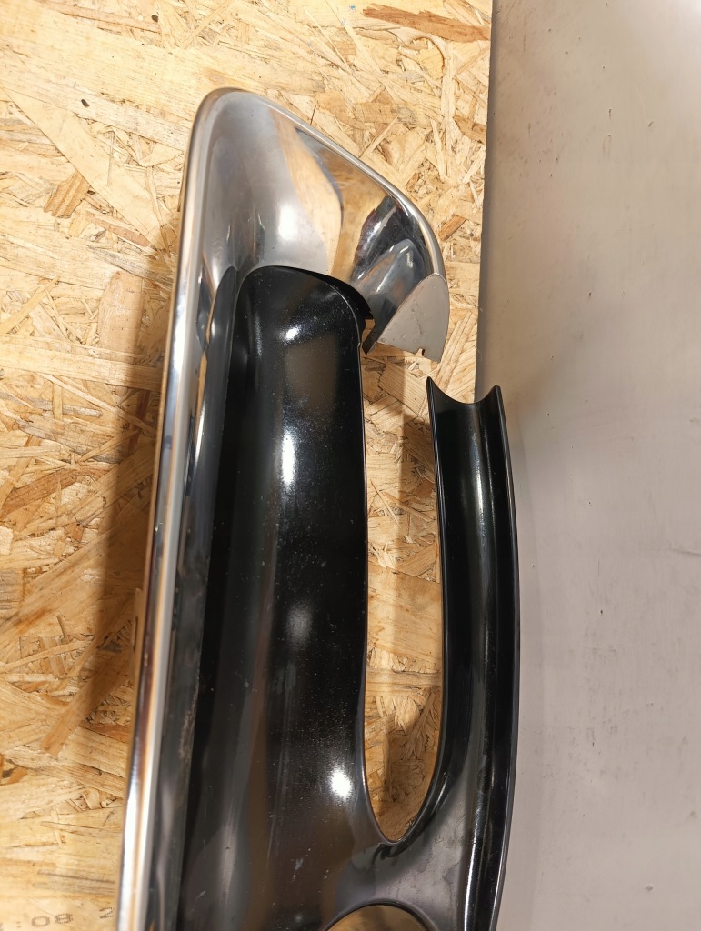 Решітка бампера ліва протитуманна фара led хром renault scenic 3 рестайлінг  623845685r Ціна