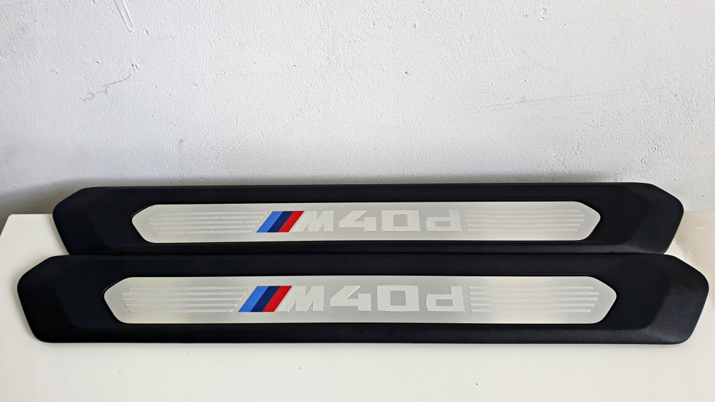 фото №2, Bmw x4 g02 накладки пороговые внутреннее m40d
