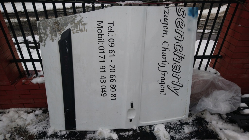 фото №1, Двері бічний зсувні ford transit custom