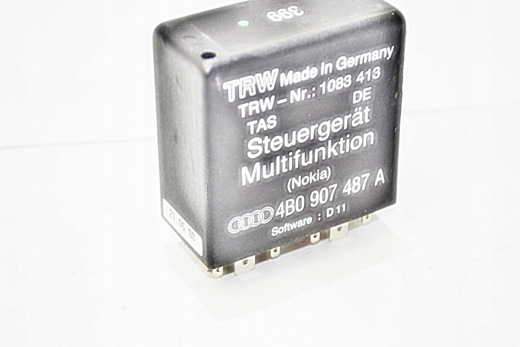 фото №10, Реле блок керування керма nokia volkswagen оригінальний номер 4b0907487a