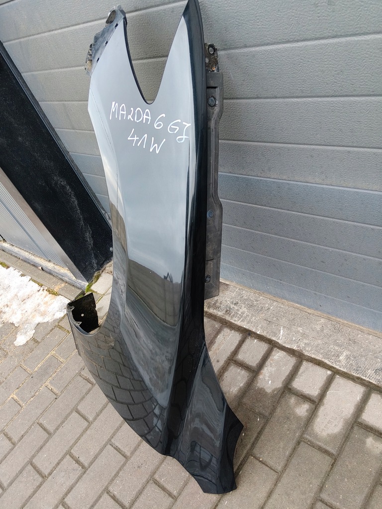 фото №9, Mazda 6 gj крыло перед левый чёрный 41w