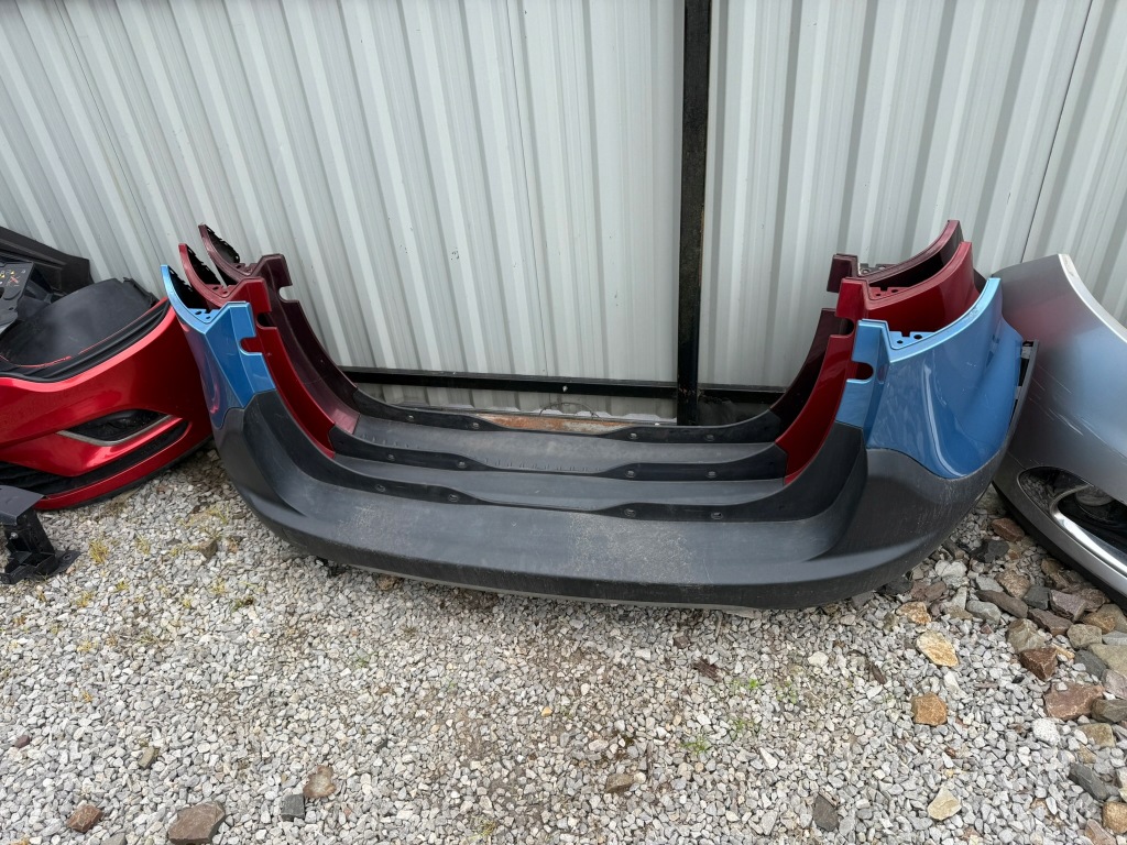 фото №1, Renault scenic iii lift бампер задняя комплектная цвета