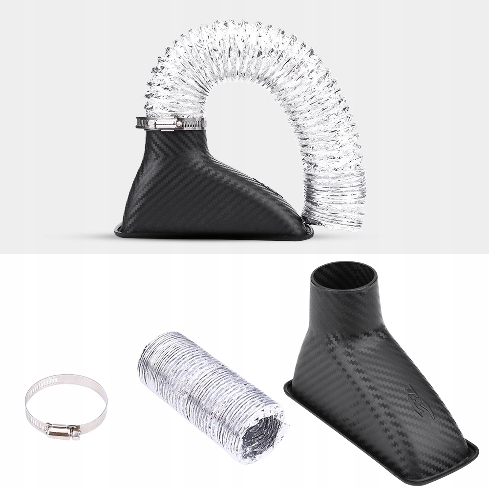 фото №9, Воронка воздуха с трубы wlotowej турбины turbo с волокна угольный