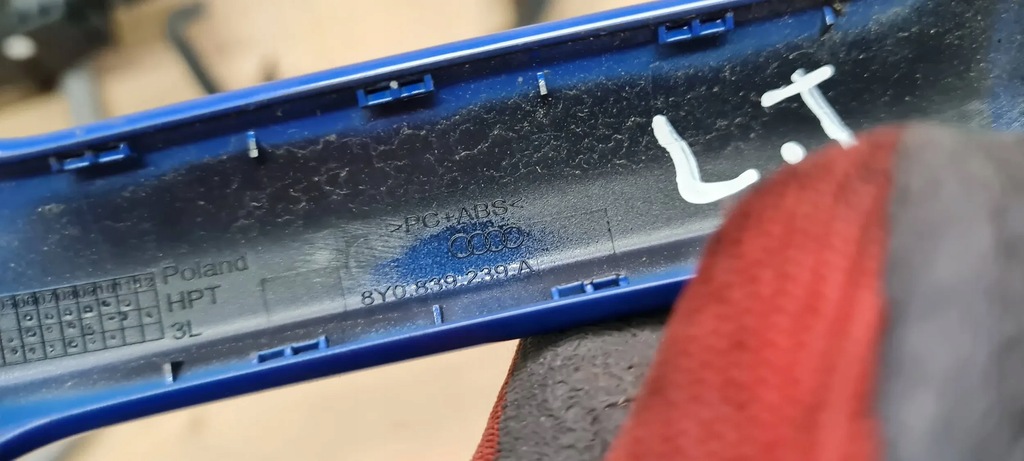 фото №15, S3 8y a3 ручка каркас корпус дверь левая левый задняя 8y0839239a sedan lz5m