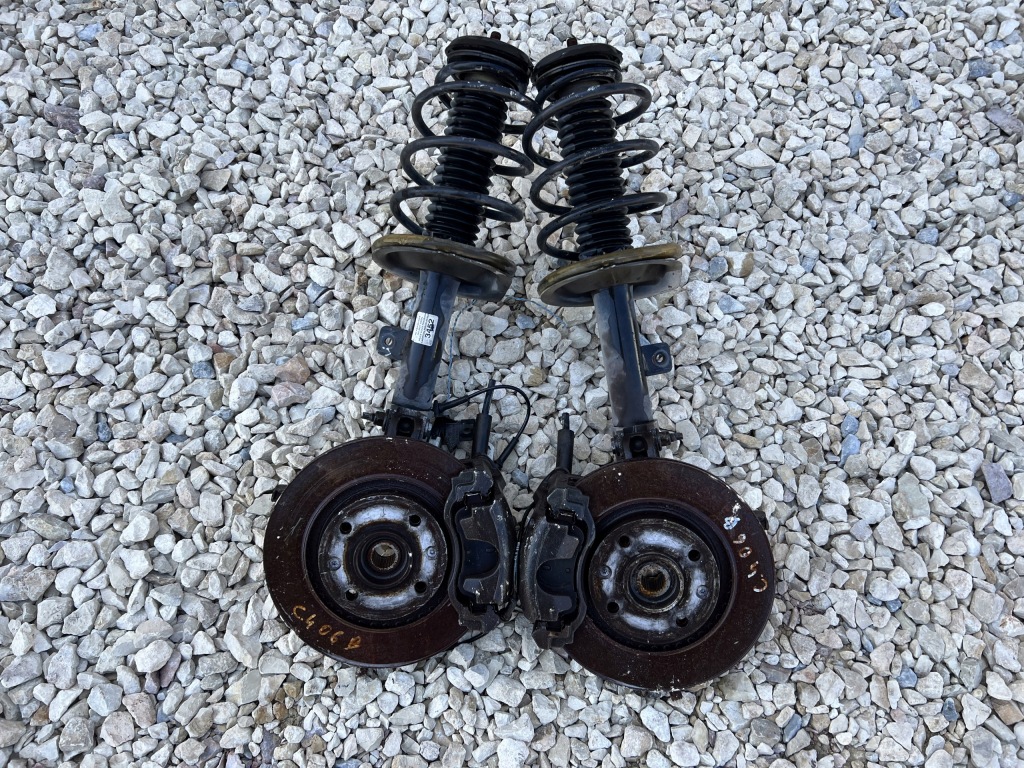 фото №1, Peugeot 307 поворотный кулак амортизатор левый