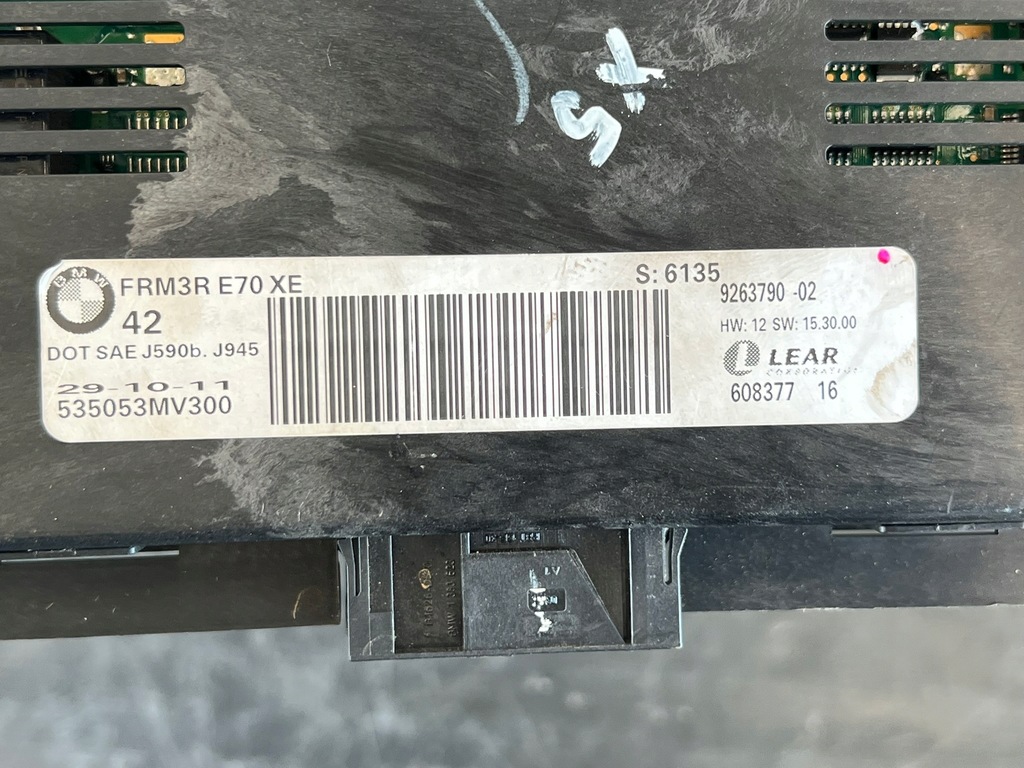 фото №5, Модуль блок управления света bmw x5 e70 9263790