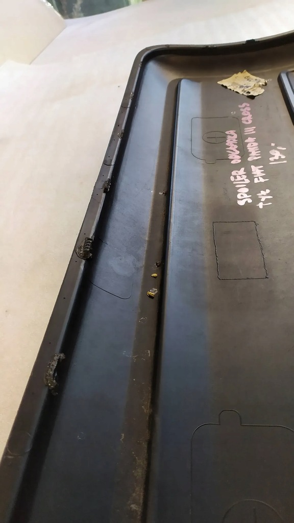 фото №7, Спойлер дифузор задня fiat panda iii cross