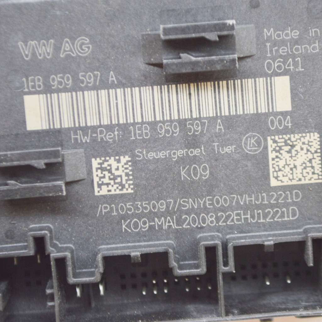 фото №7, Audi q4 sportback e-tron 2022 задняя сторона левая блок управления / модуль дверь