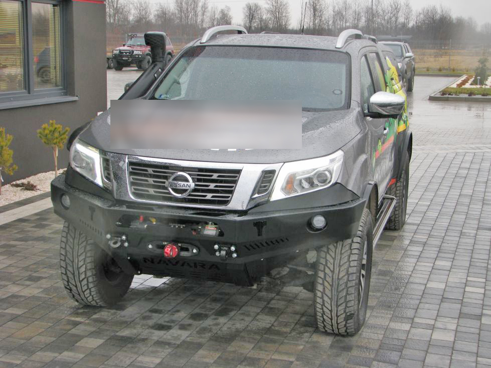 фото №7, Бампер передний перед стальной nissan navara d23