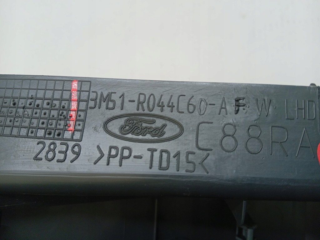 фото №6, Захист панелі консолі права ford c-max mk1