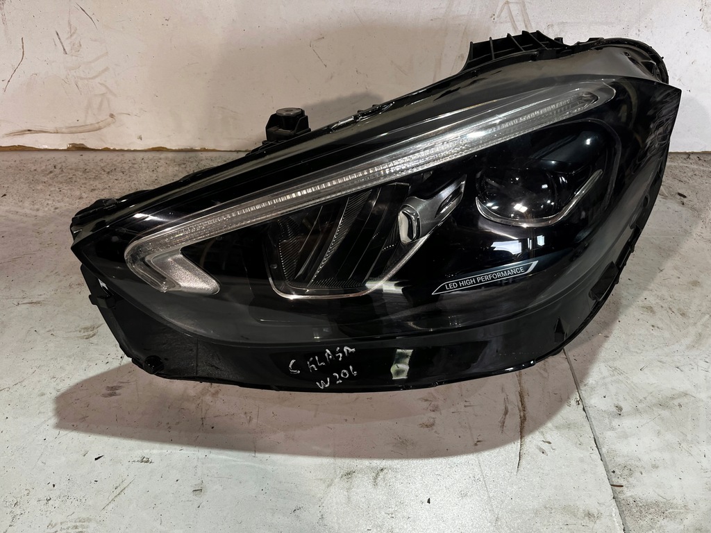 фото №1, Mercedes c w206 лампа led high performance левый перед a2069060703