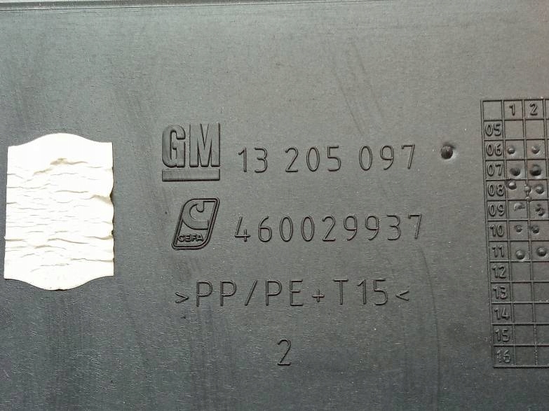 Купить Бардачок правый пассажира панели eu 13205097 opel corsa iv 2006-2014 d