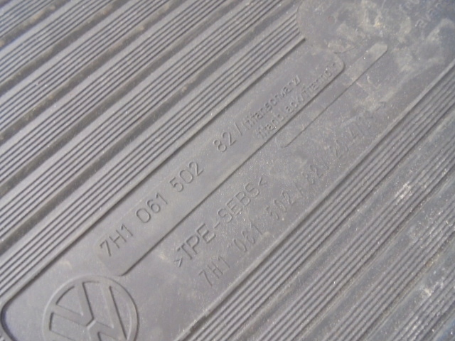 фото №6, Nowe коврики дворники резиновые напольные vw t5