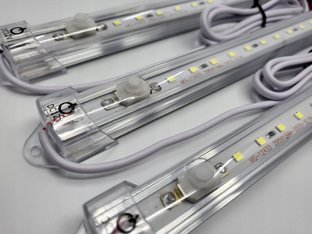 фото №8, Молдинг led лампа meblowa 90cm 12v білий zimna з вимикач