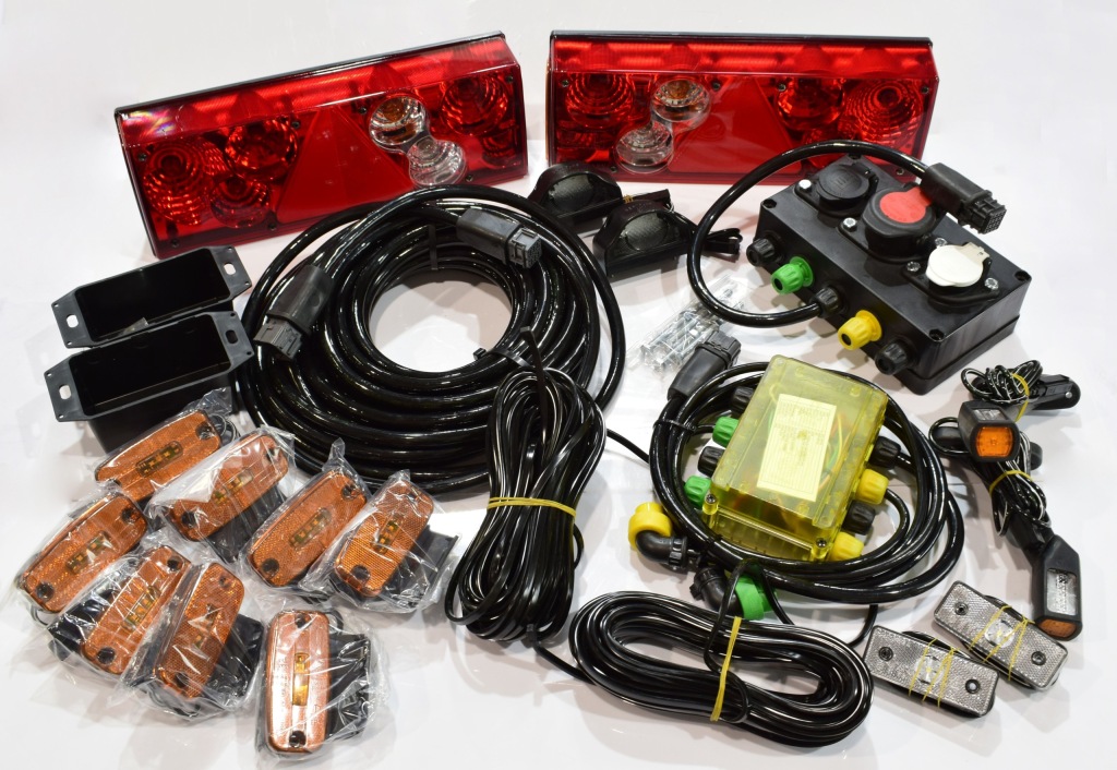 фото №1, Набор электропроводка лампы прицепа полуприцепа жгут