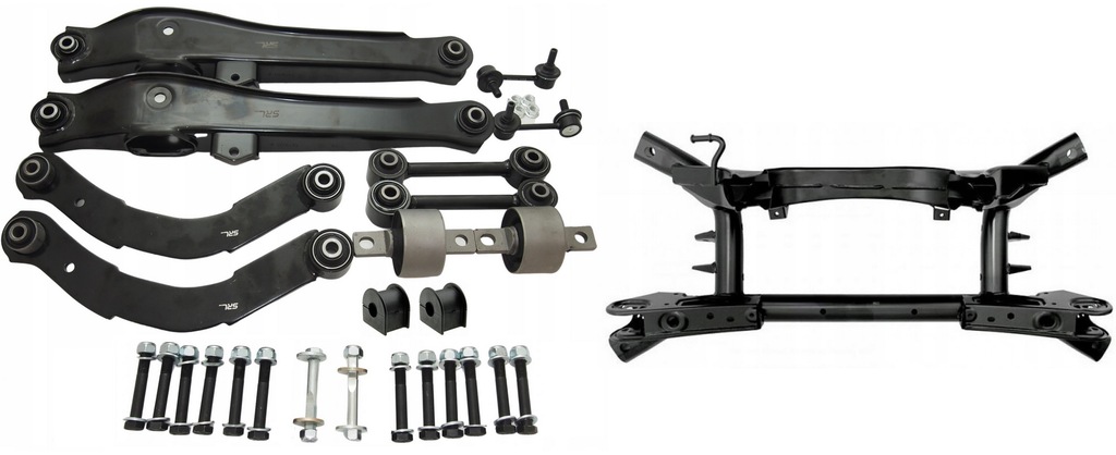 фото №1, Рычаги + рама caliber jeep compass patriot 2wd