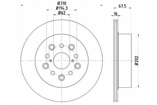 фото №1, Textar тормозные диски тормозные 2szt lexus задняя ls 430 00-0
