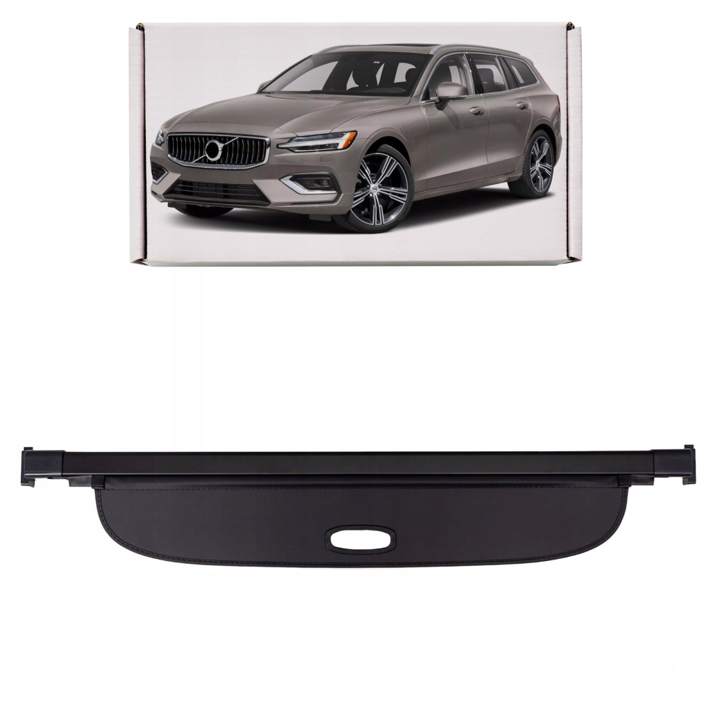 фото №1, Volvo v60 ii 2018+ шторка багажника czarna