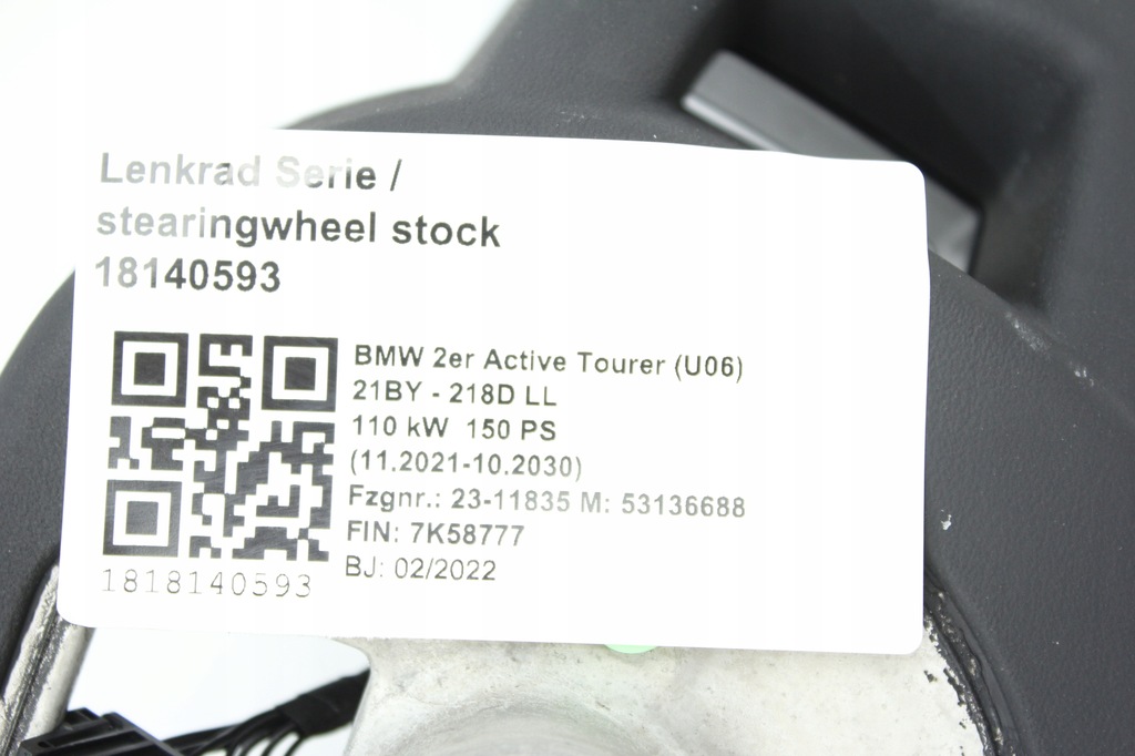 фото №8, Воздуховод спортивный assist подогрев bmw u06 u11 x1 u10 x2