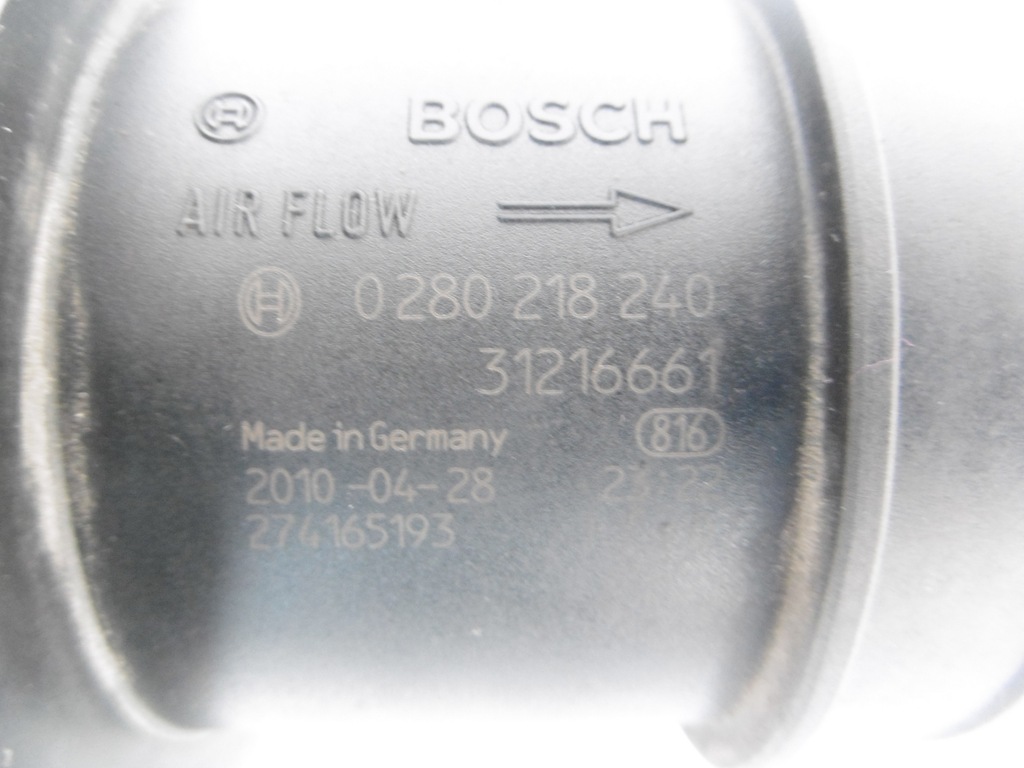 фото №9, Витратомір повітря volvo s80 ii v70 iii 2.5t