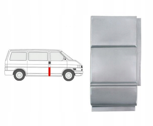 фото №1, Ремкомплект стойка vw transporter caravelle t4 l=p